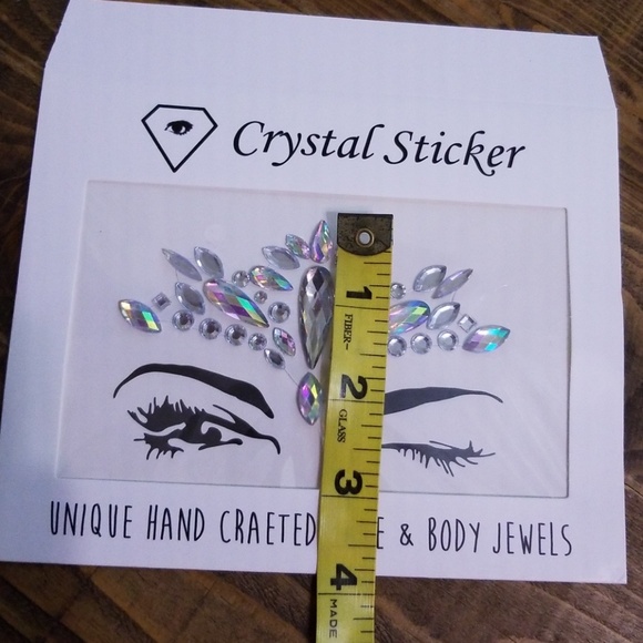 🐳7 for $20 Crystal Face Stickers - Picture 6 of 6